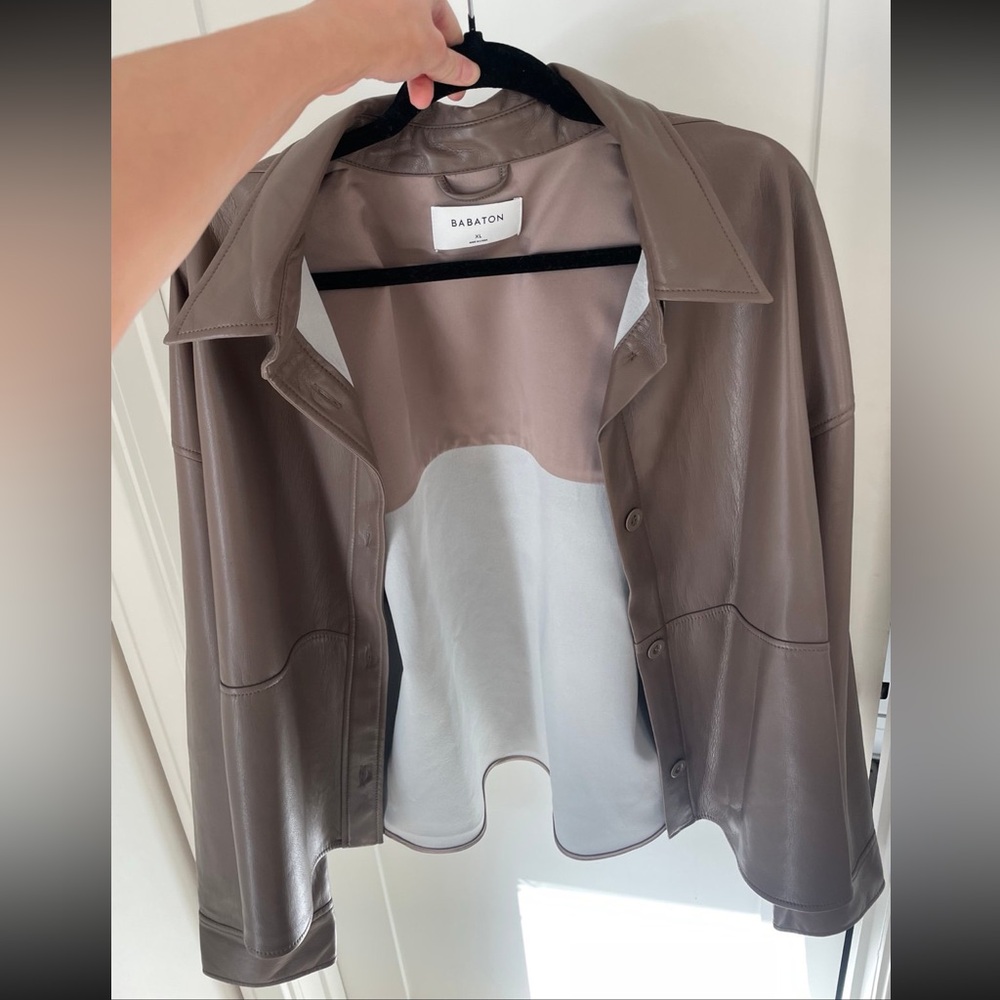 Aritzia Babaton leather jacket